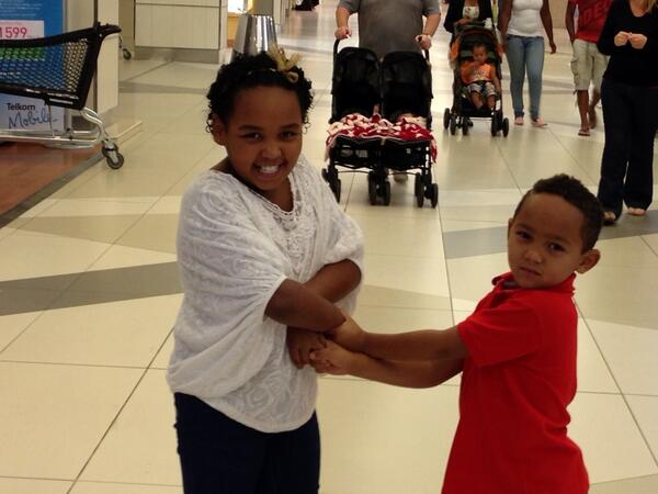 zeync786's tweet image. My daughter Yaseera and son Mujahid love u guys to bits#