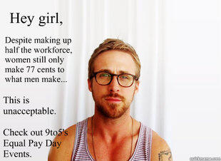 Hey Girl- 9to5 has Equal Pay events all over WI this month. Check them out here-on.fb.me/16nNx9I #EqualPayNow