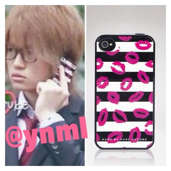 菊池風磨　おそろい　iPhoneケース　MARC BY MARC JACOBS 菊池風磨 おそろい iPhoneケース MARC BY MARC JACOBS 菊池風磨の