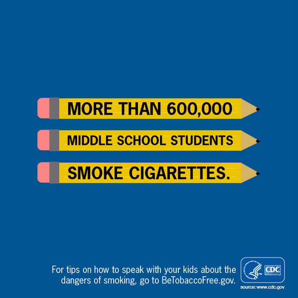 CDCTobaccoFree's tweet image. If we can get youth to remain smoke-free until age 26, less than 1% will ever start. Prevention is key. #NPHWChat