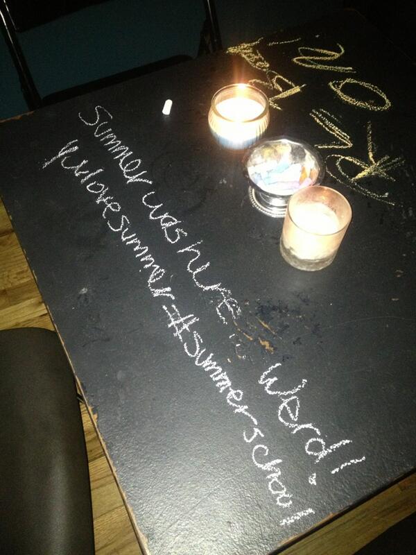 youlovesummer_'s tweet image. Because I do what I want #werrrd #writeontables