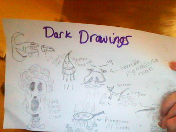@claudanderson_ literal 5 year olds #darkdrawings  #hhahahahahaahahahahahahahahahahaaahahaaahhaahahahahahah