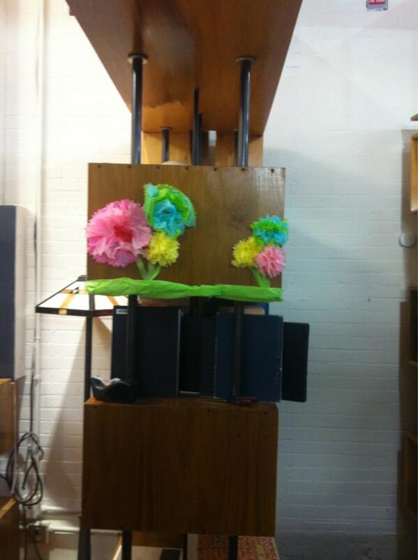 MissAmandaRene's tweet image. For those of you who are curious about what I do at work... #springdisplay
