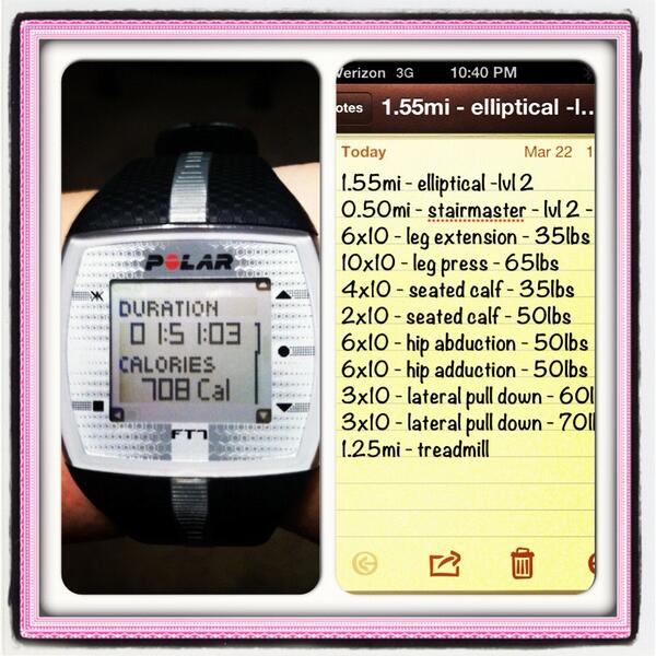 msbuddyg's tweet image. Workout done :) @nickcarter @Lauren_Kitt #KittFit #inspired #fiteveryday #livinghealthy @rachel2821