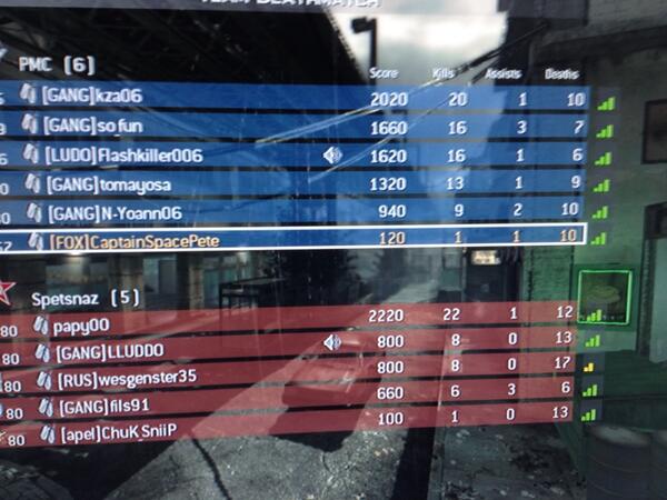 Pete_of_Steel's tweet image. @fastchunk @PDidfandango @Phoebobalob @Allsortss this is what happens when I play on my own #CODfail #COD