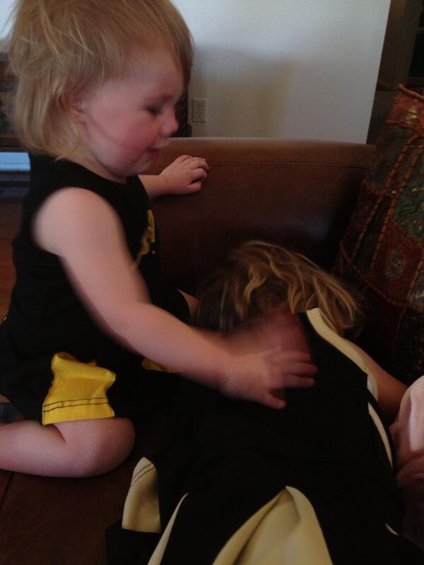 alex_kuykendall's tweet image. #Buffs cheerleader consoling another after they leave the NCAA tournament. #Buffsnation w/ @DerekKuy