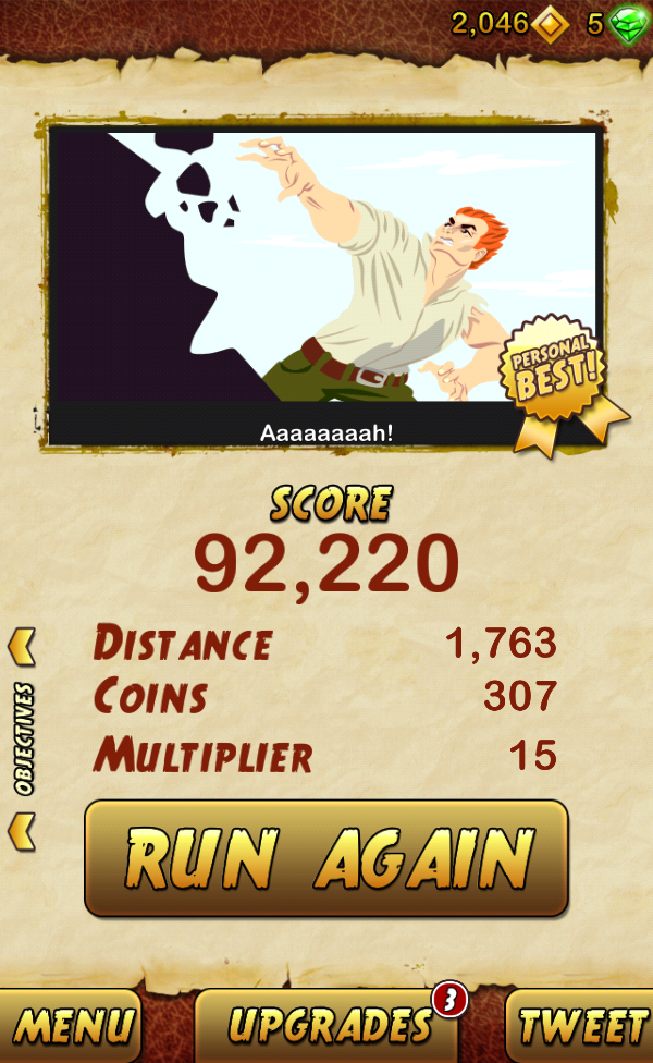 AndroidRyanD's tweet image. I got 92220 points while escaping from a Giant Demon Monkey. Beat that! bit.ly/TempleRun2Andr…