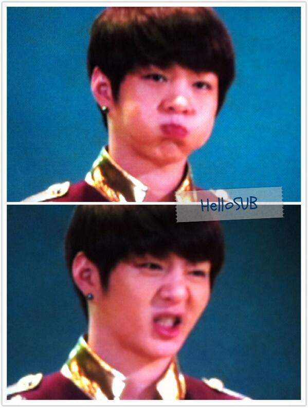 HelloSUB's tweet photo. 130323 롯데월드 창섭 :: 볼빵빵 창섭이... 플뷰폭탄(?) 끝..^^;; http://t.co/E5qnSdKMFi