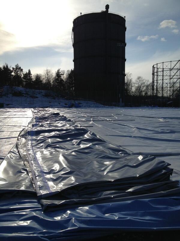 Ca 40 pers kvar på Hjorthagens IP. Allt från 10-50 personer till skulle hjälpa enormt mycket! #DIFboll