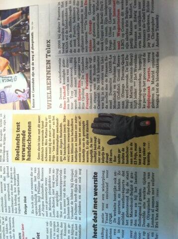 sharpready's tweet image. Oud nieuws! Evert Vanneste rijdt al weken met deze handschoenen! #SharpReady