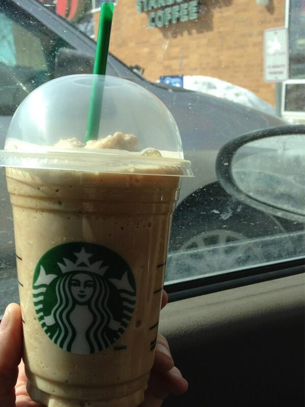 Robb_Wpg's tweet image. Helping @TravisFriesen31 out today with sales... Coffee Frappuccino with extra shot of espresso.
#bouncingoffthewall