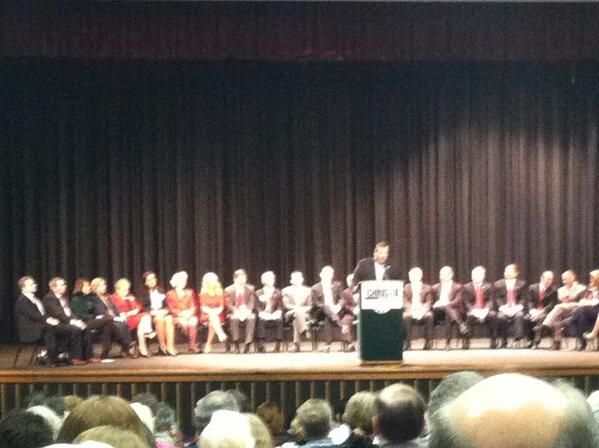 monmouth_yr's tweet photo. @GovChristie and Monmouth county government officials this morning at #monmouthgopconvention in colts neck http://t.co/u3oMoIelRF