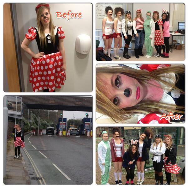 HannahhPagee's tweet image. Fancy dress #charity run over #itchenbridge for the children in  #piambrownward 💜