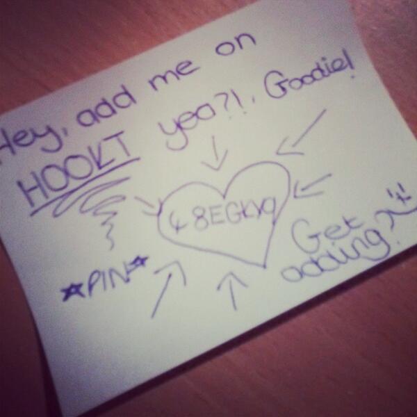 NMarcinczak's tweet image. #Hookt #AddMe #Only50 ... &amp;lt;3