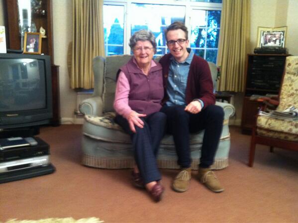 Great time with my amazing Grandma who is 84 today! I had lemon drizzle, tea cakes and chocolate rolls #goodtimes