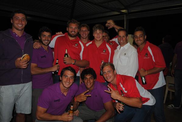 Como es costumbre, StandardBankPampasXV,hoy local,realiza el tradicional tercer tiempo con el equipo visitante.