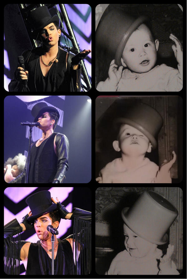 elliegf's tweet image. LOL RT @alena_filina: #BecauseOfAdamLambert i can wear a pot on my head and look fabulous!!! =DDDDD