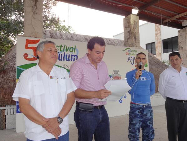CAPATULUM's tweet photo. @betoborge CAPA difunde cuidado y protección de los recursos hídricos, según plan de gobierno de Roberto Borge Angulo http://t.co/eGZ3qwkIMM