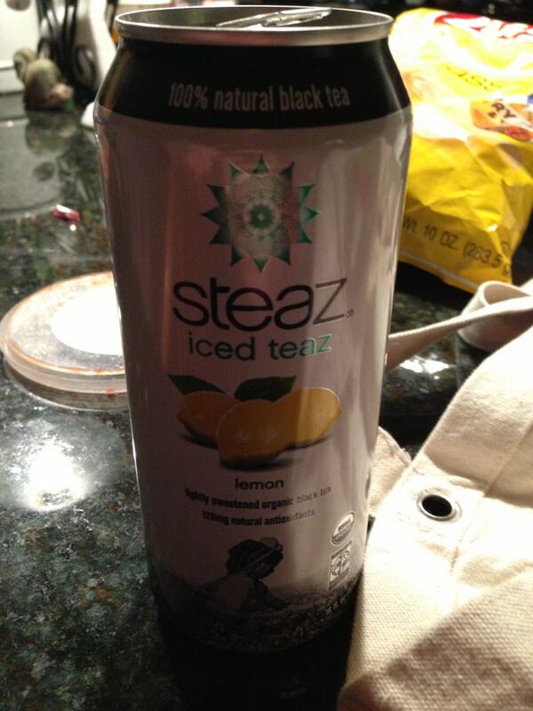 benjdeforest's tweet photo. Steaz iced tea is on that next level http://t.co/wSy0oIsOJA