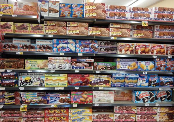 pourmecoffee's tweet image. You know who is really leaning in? Little Debbie. We have enough crap to eat. Dial it back a little.