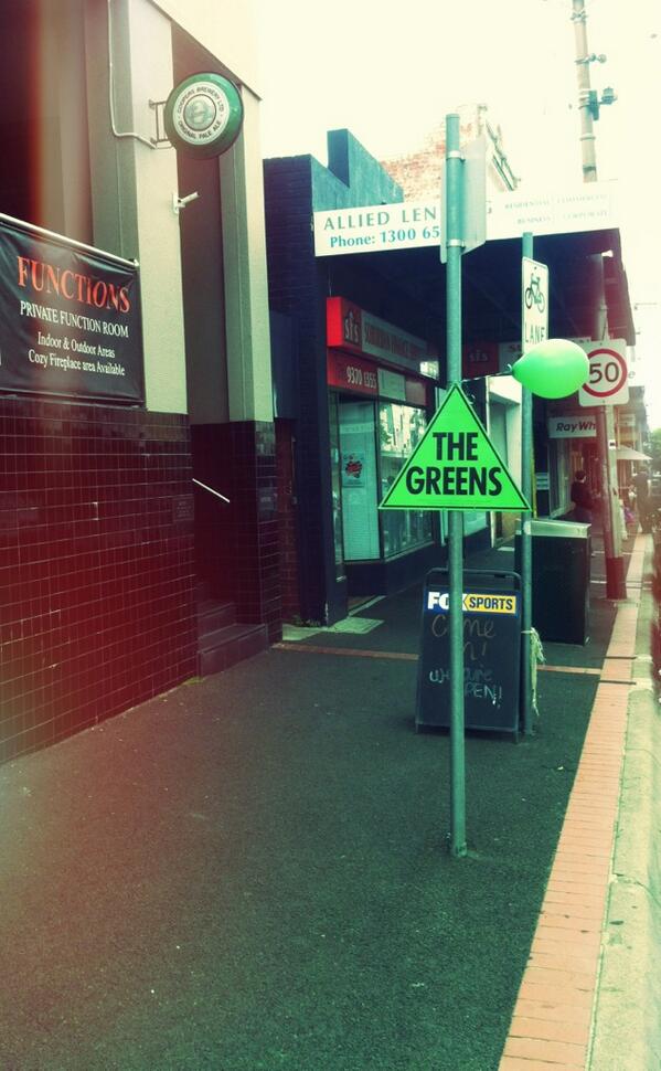 Moonee Valley Greens tweet media