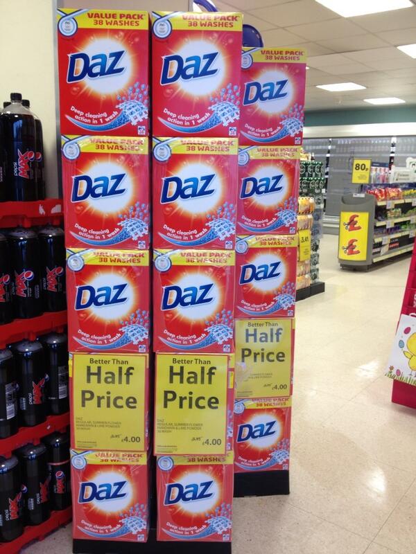 No 1 can get there 'whites white' for less than £4 #fantasticoffer