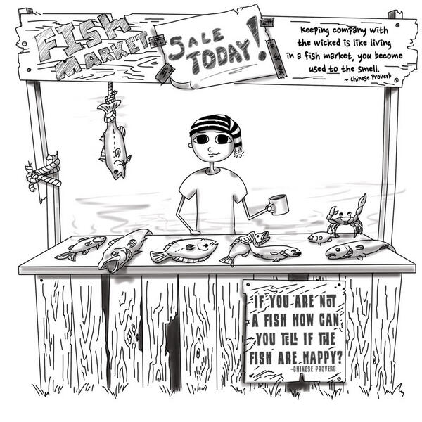 CBookForTeens's tweet image. #proverbs #wisdom #cartoon #drawing