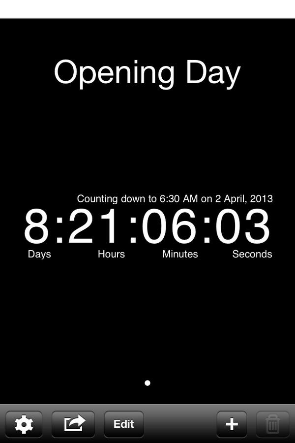 acamp128's tweet photo. 8 days and 21 hours remaining until Opening Day @BlueJays @jparencibia9 @RADickey43 @JoeyBats19 http://t.co/5JFAMKpKD6