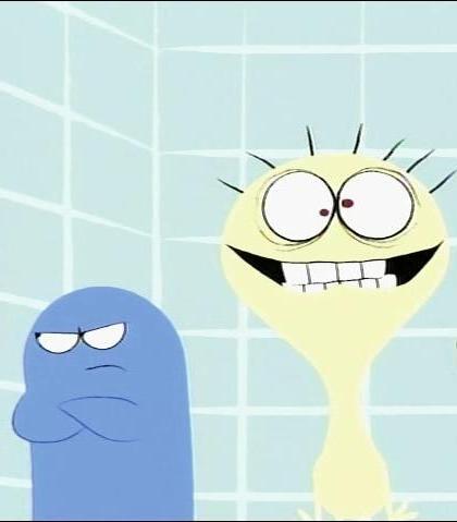 ImaginaryCheese's tweet photo. Who likes the picture I just took of me and Bloo http://t.co/bIJQ05OIbD