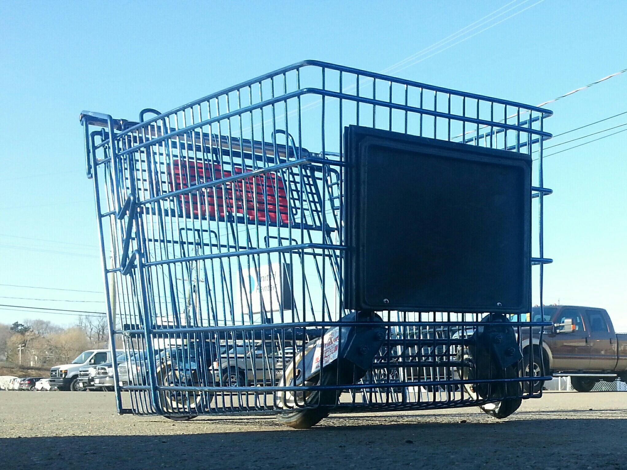 Stanced Shopping Cart