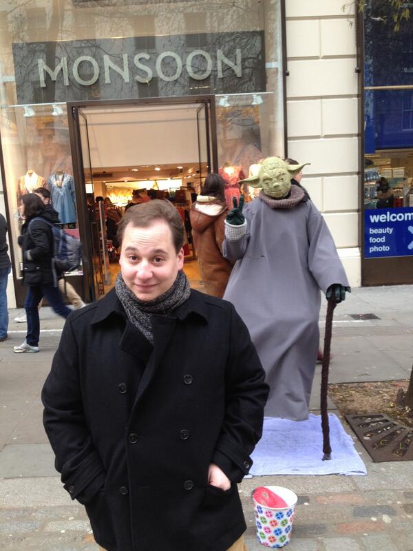 JaredGertner's tweet photo. "Mmm up again making things you are." #CoventGarden #BOMinRealLife cc: @danielmackinlay @JacobbenWidmar @schrader99 http://t.co/hKCBjgTktS