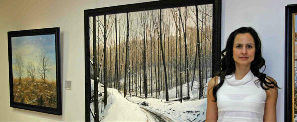 SusanOutlaw's tweet photo. #Akimbuzz Susan Outlaw at "Landforms" show @earlscourt215 until April 27th http://t.co/rLlvuBIsta