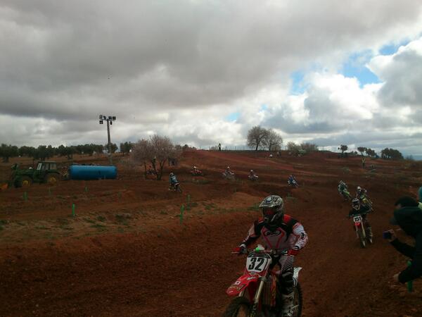 Mañana relativamente tranquila en el circuito "Las Troncanas" #semanasanta