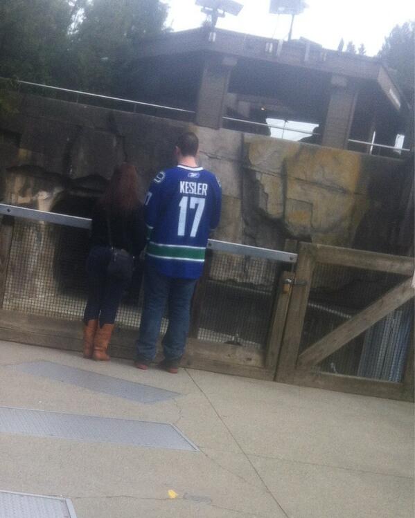 DusterMcGee's tweet photo. Hey bud, how does it feel having a dinosaur score more goals than you? #Bandaid. http://t.co/Nkb7LjXnk2