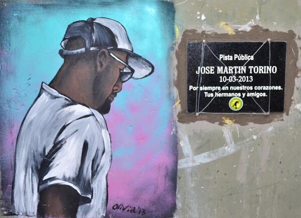 macanchis's tweet photo. La pista de Skate pública de Salta ya tiene nombre, "JOSE MARTIN TORINO"... en homenaje al "NEGRO TONCHY"...--> http://t.co/YEOSi7urEl