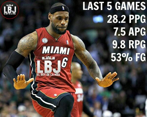 maregadeportes's tweet image. RT&quot;@kingleroy6: @KingJames #MV4 http://t.co/LHodLkv78w&quot;