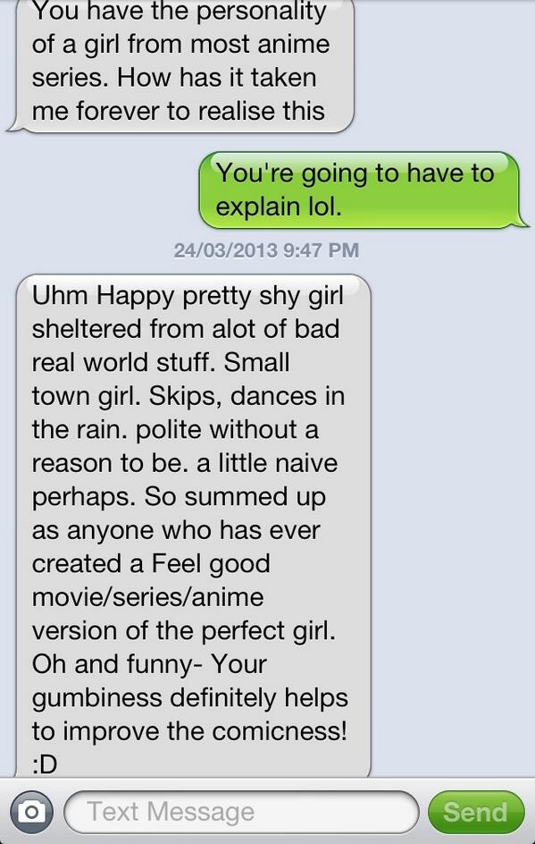 rachaeeell's tweet photo. Sometimes people say nice things. http://t.co/N406aFVR6B