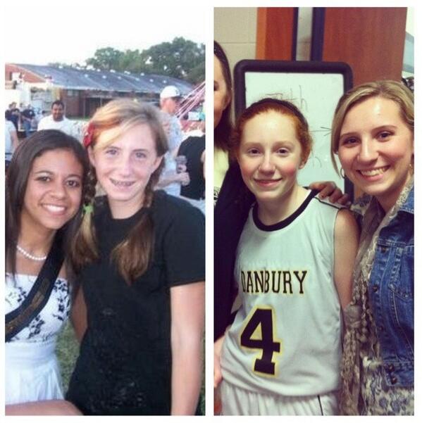 macerracer01's tweet photo. Me and @Mirandapelt at about the same age! #twinsies #sisters http://t.co/M6Hqp3tE9d
