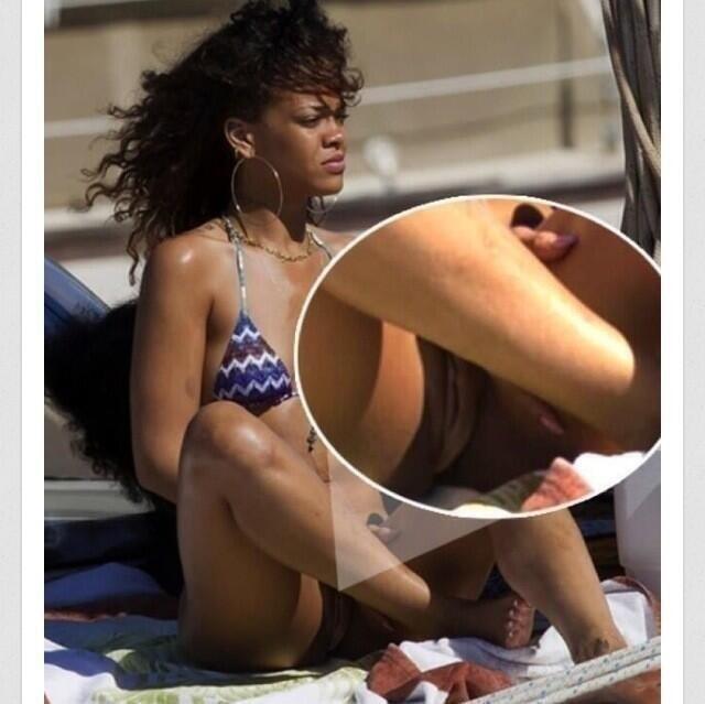 “Rihanna has a nice vagina lol” 