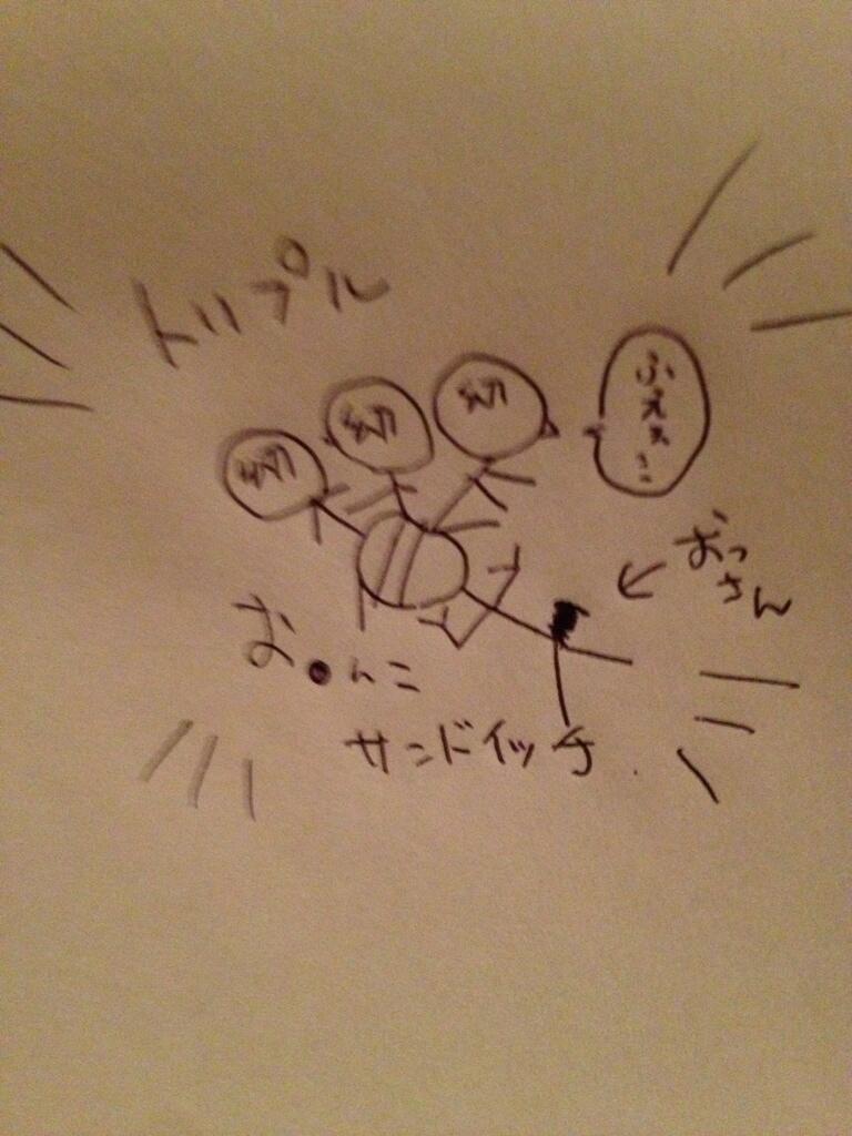 マンコサンドイッチ  / X