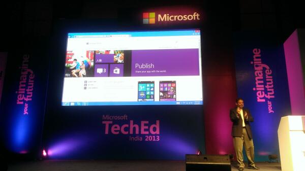 KavitaMakdani's tweet image. HDFC Bank windows phone app launched.. #techedin