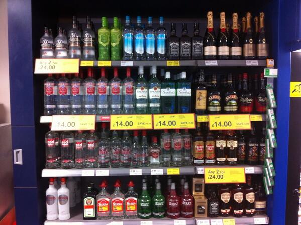 Trading £14 mega spirits deal in Lincoln St marks express.