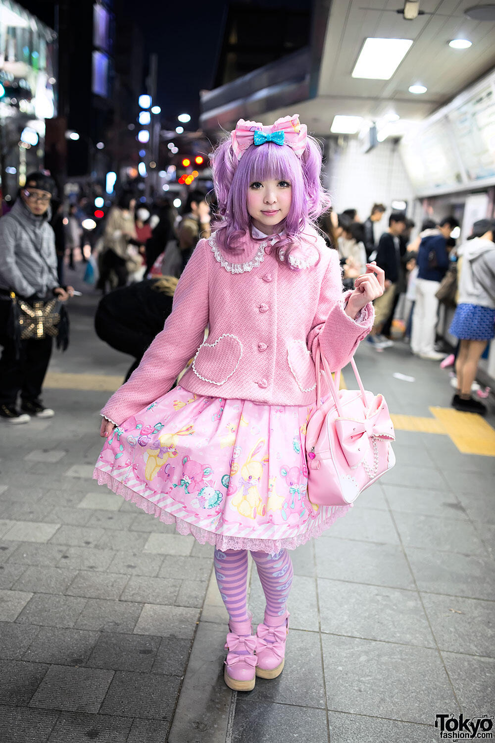 Coleção de pessoas kawaii harajuku