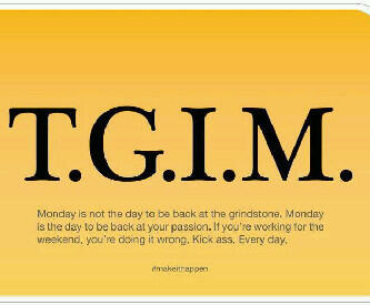 twittarsingh's tweet image. This Picture shows exactly what makes Monday Better. It's a day to get back at our Passions. @MadOverDonuts #bContest