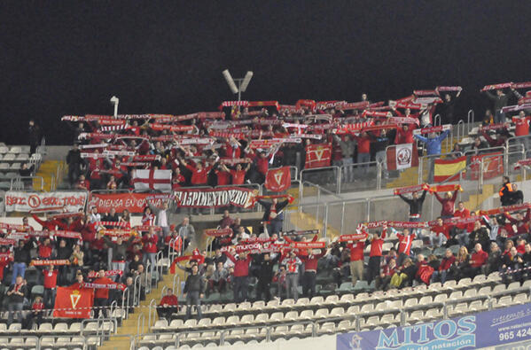 Aficion murcianista en Elche. NUNCA FALLAMOS