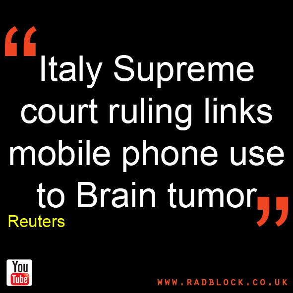 Radblock's tweet image. Together lets minimise the chance of getting cancer #radblock