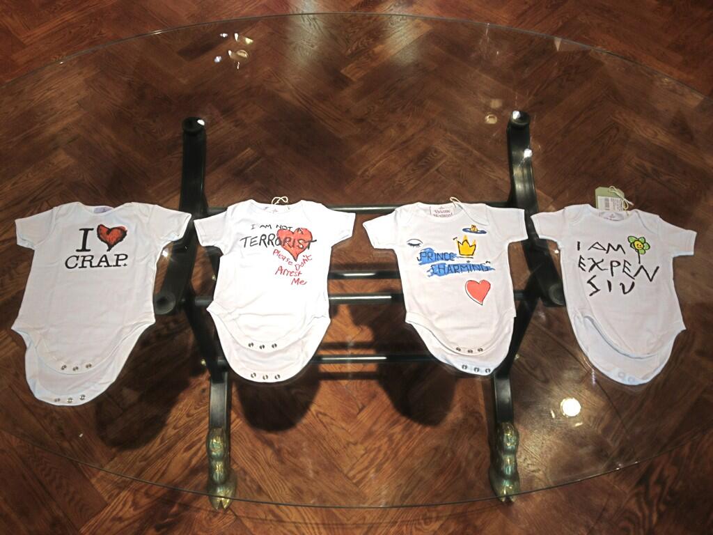 vivienne westwood baby grow