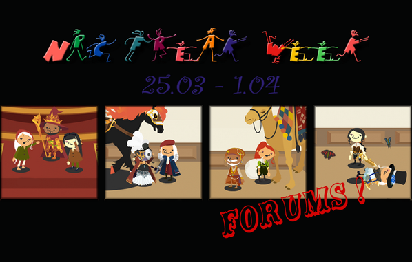 MirrorRealms's tweet photo. Good morning NPC FREAK WEEK! visit Forum for a constant Trivia with prizes! Whole week! Join the fun! http://t.co/BpiukAFIo9