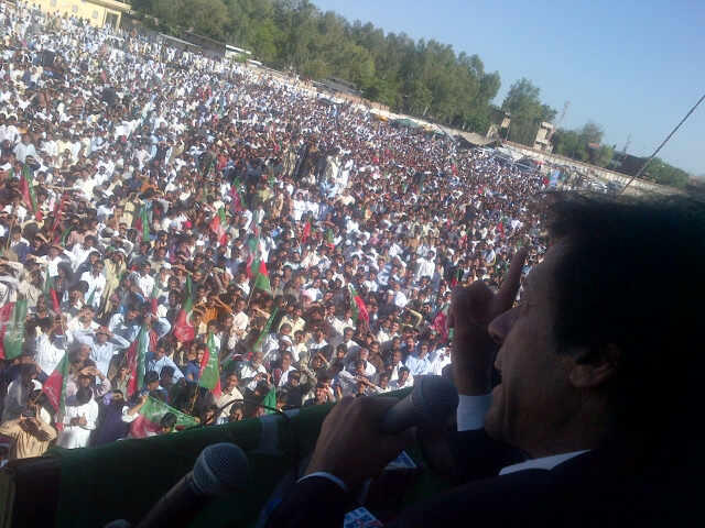 Imran Khan Speech in Mianwali Jalsa 25th March 2013