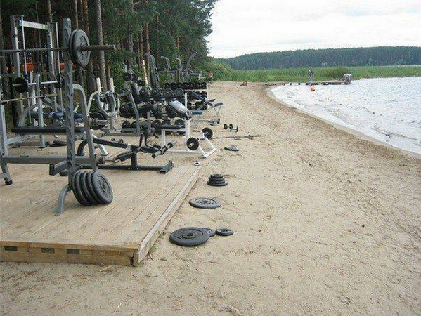 starksupps's tweet photo. Bom dia! Quem treinaria num lugar como esse dá RT http://t.co/2xPQ8zPbEQ